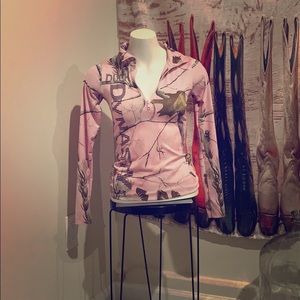Pink Camo Duck Dynasty Shirt Size Small
